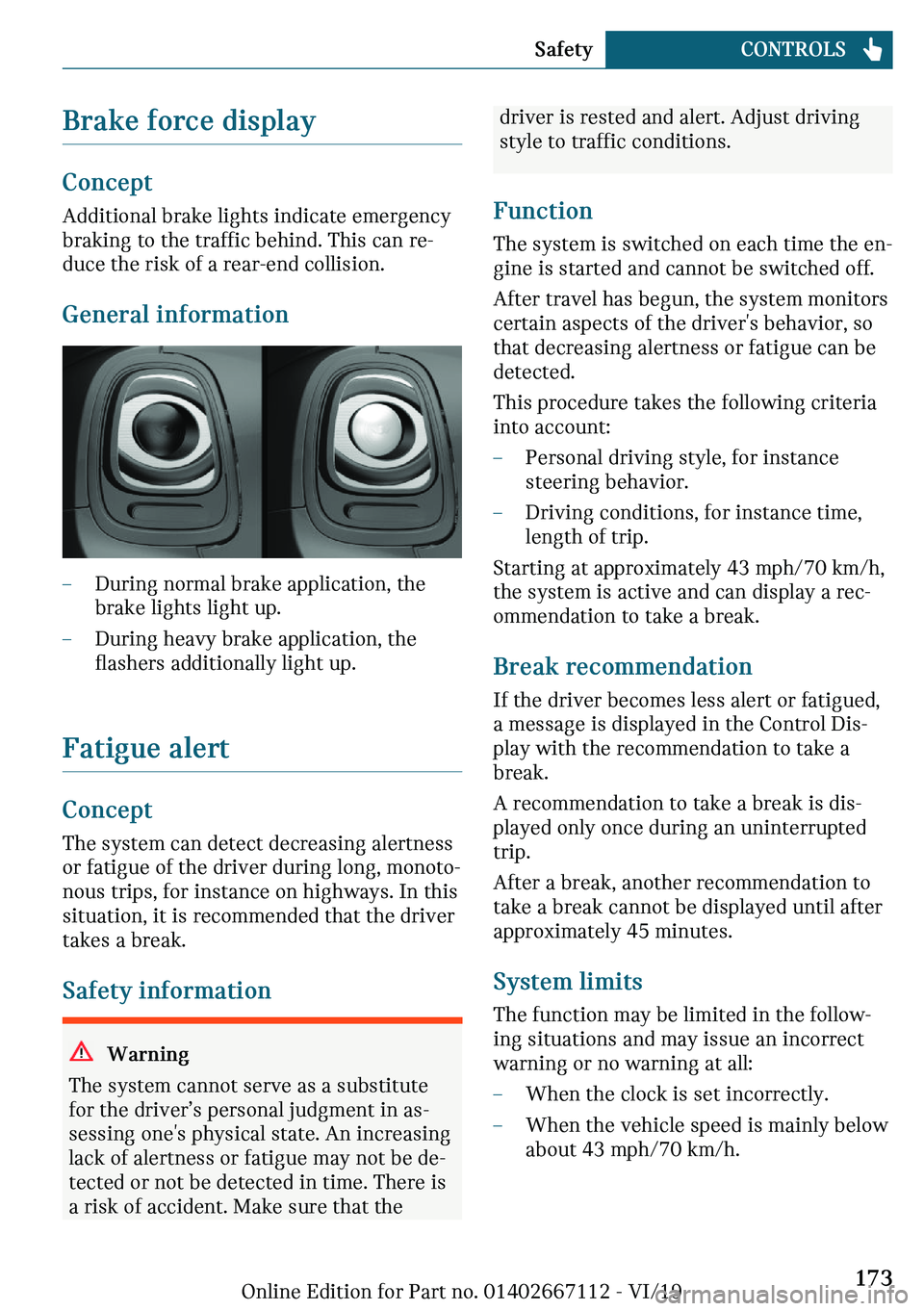 MINI COOPER 2020  Owners Manual �B�r�