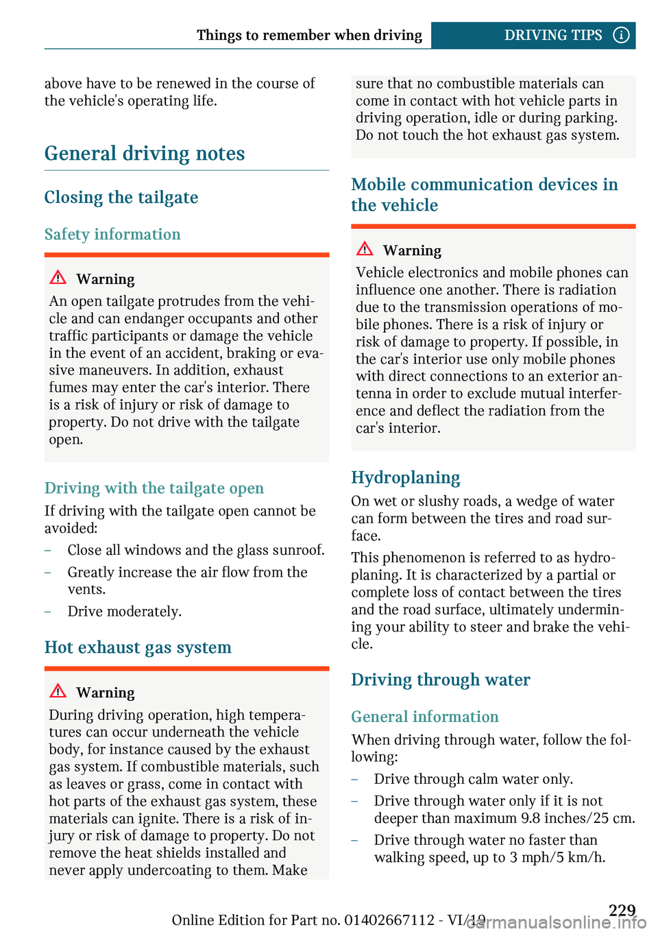 MINI COOPER 2020  Owners Manual �