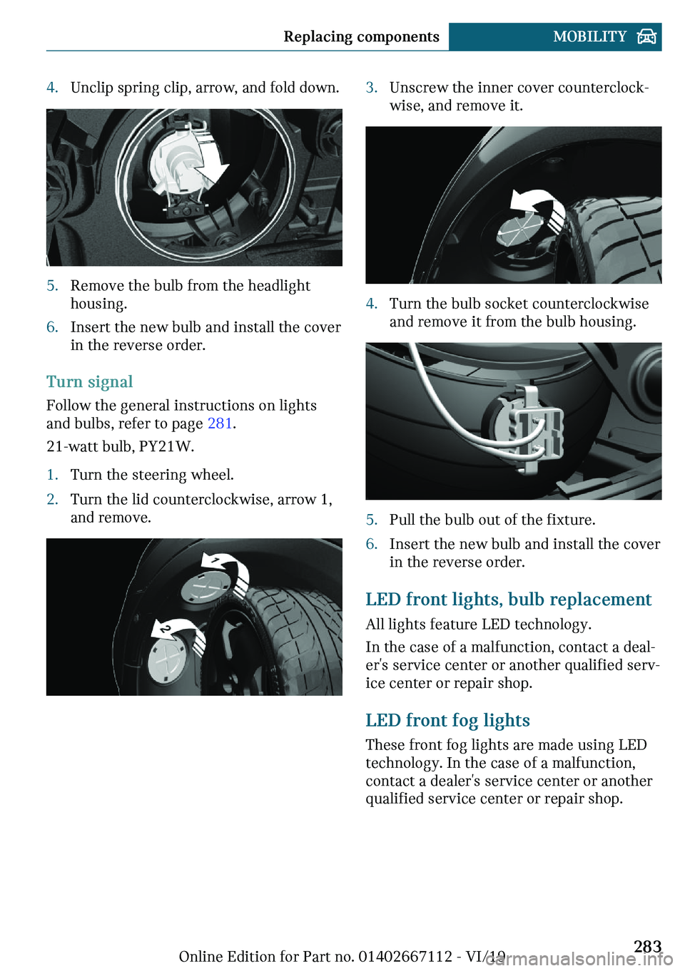 MINI COOPER 2020  Owners Manual c�r�n�c�