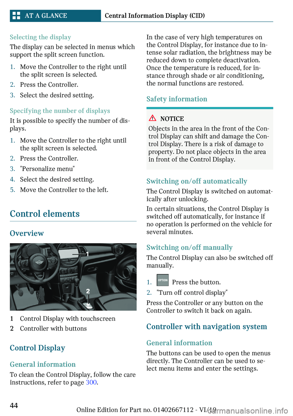 MINI COOPER 2020 Service Manual �d�