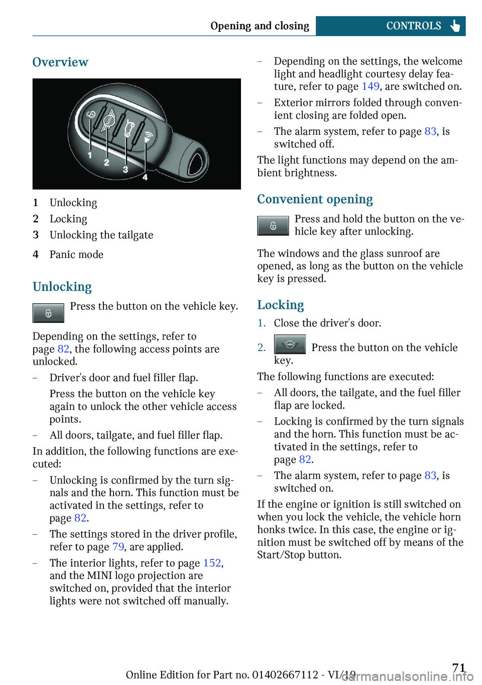 MINI COOPER 2020 Manual PDF �O	�