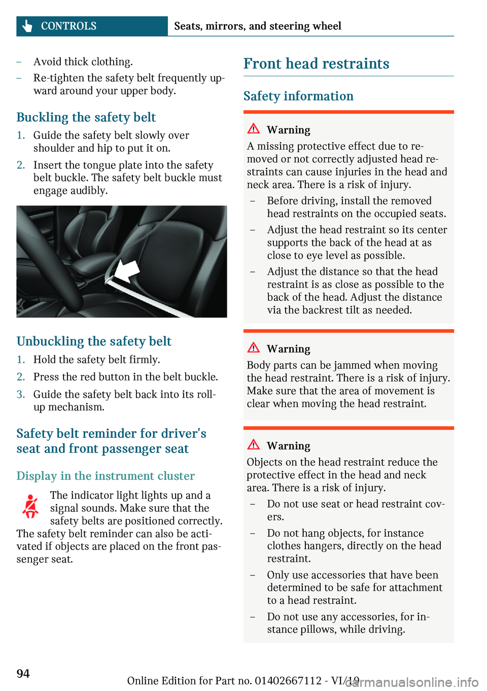 MINI COOPER 2020  Owners Manual 