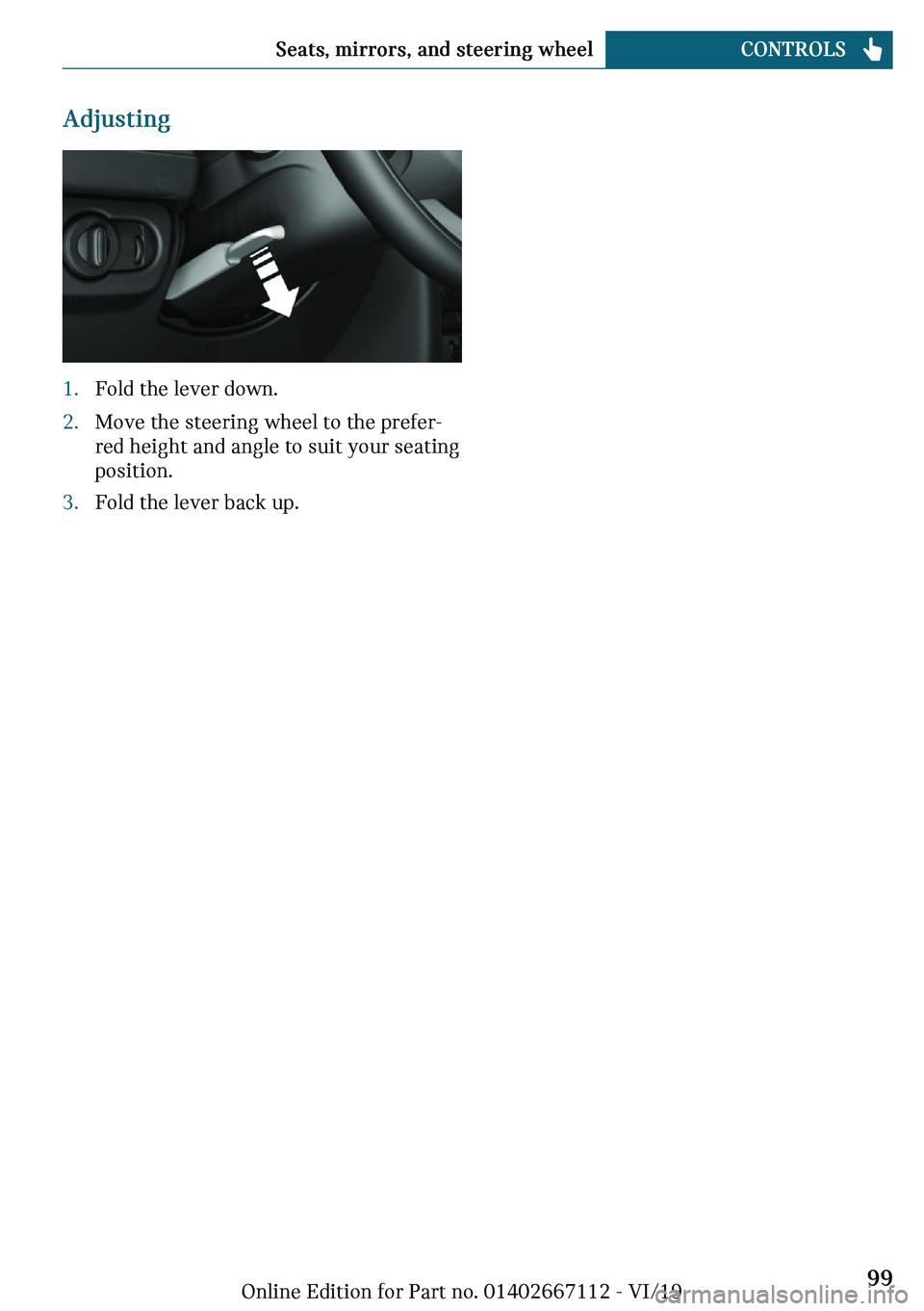 MINI COOPER 2020  Owners Manual ��