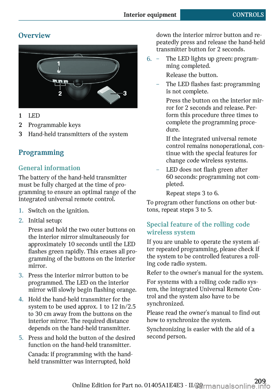 MINI COOPER 2021  Owners Manual �O	�