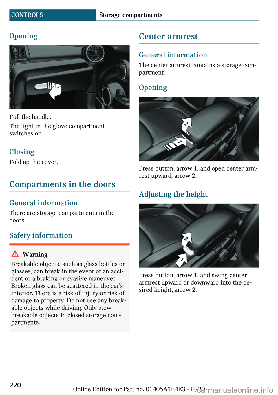 MINI COOPER 2021  Owners Manual �O�