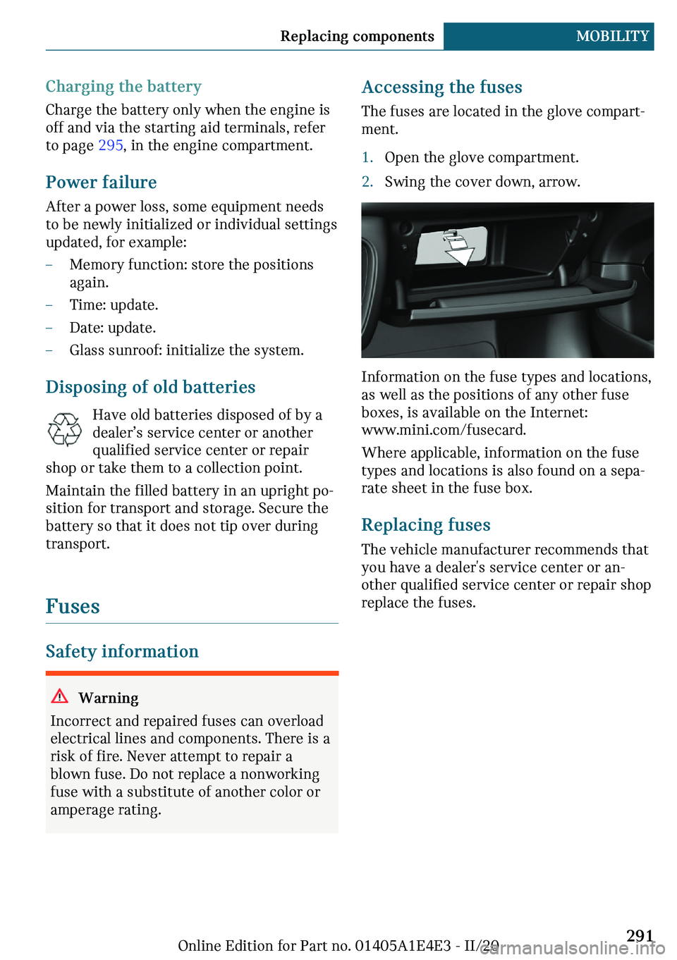 MINI COOPER 2021  Owners Manual �C�