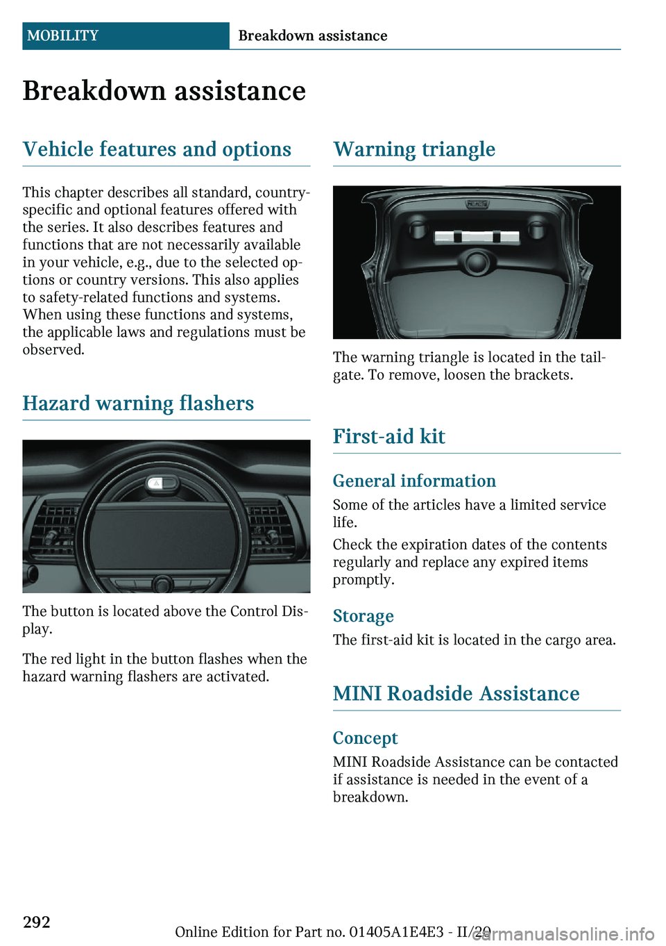 MINI COOPER 2021  Owners Manual �B�r�