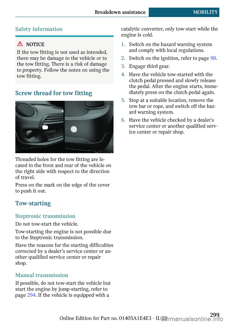 MINI COOPER 2021  Owners Manual �d�