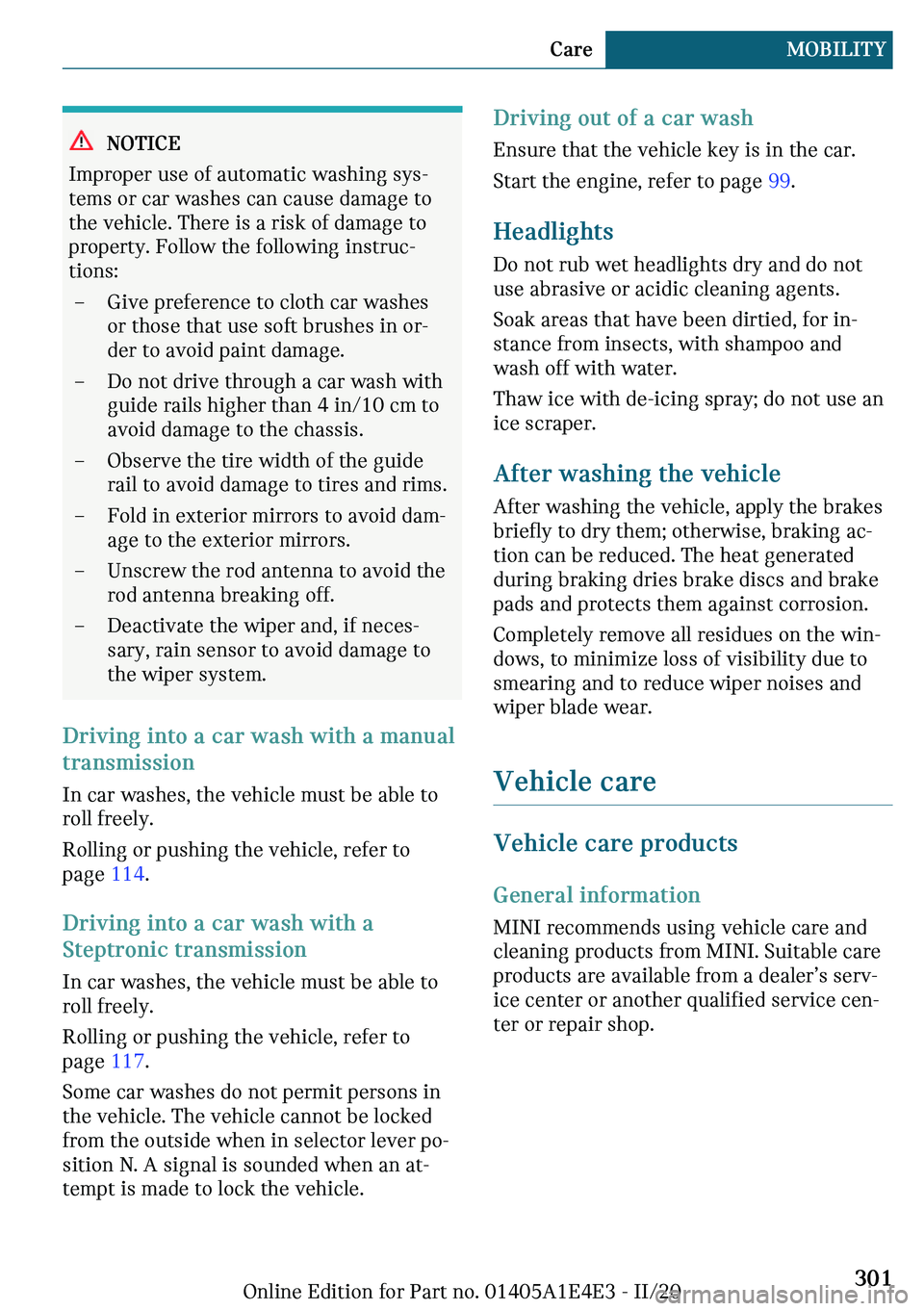 MINI COOPER 2021  Owners Manual �N�O�m�-�C�
�-�m�