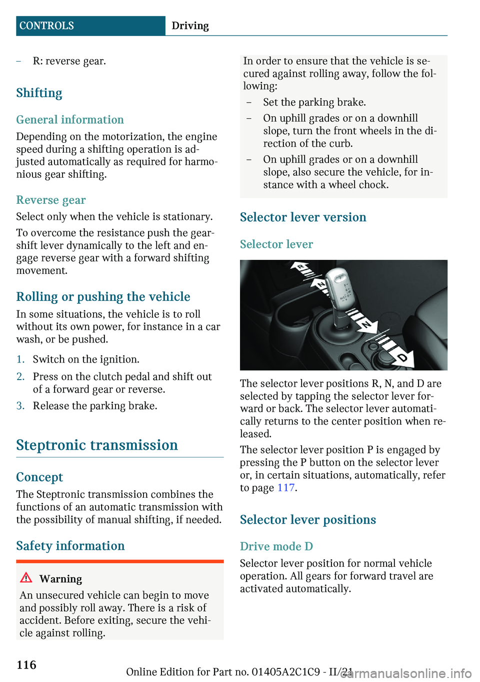 MINI COOPER 2022  Owners Manual 