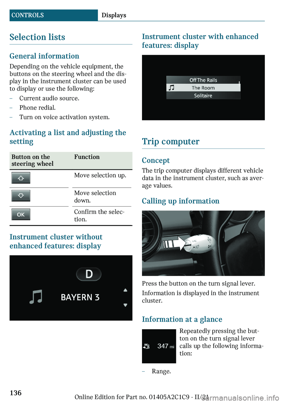 MINI COOPER 2022  Owners Manual �d�