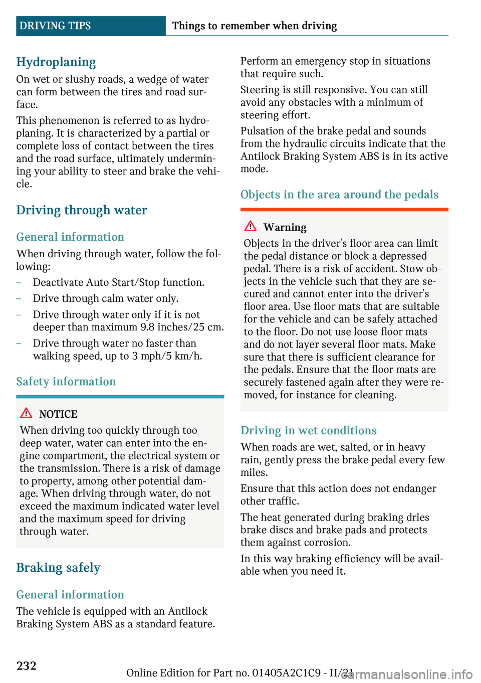 MINI COOPER 2022  Owners Manual �*�