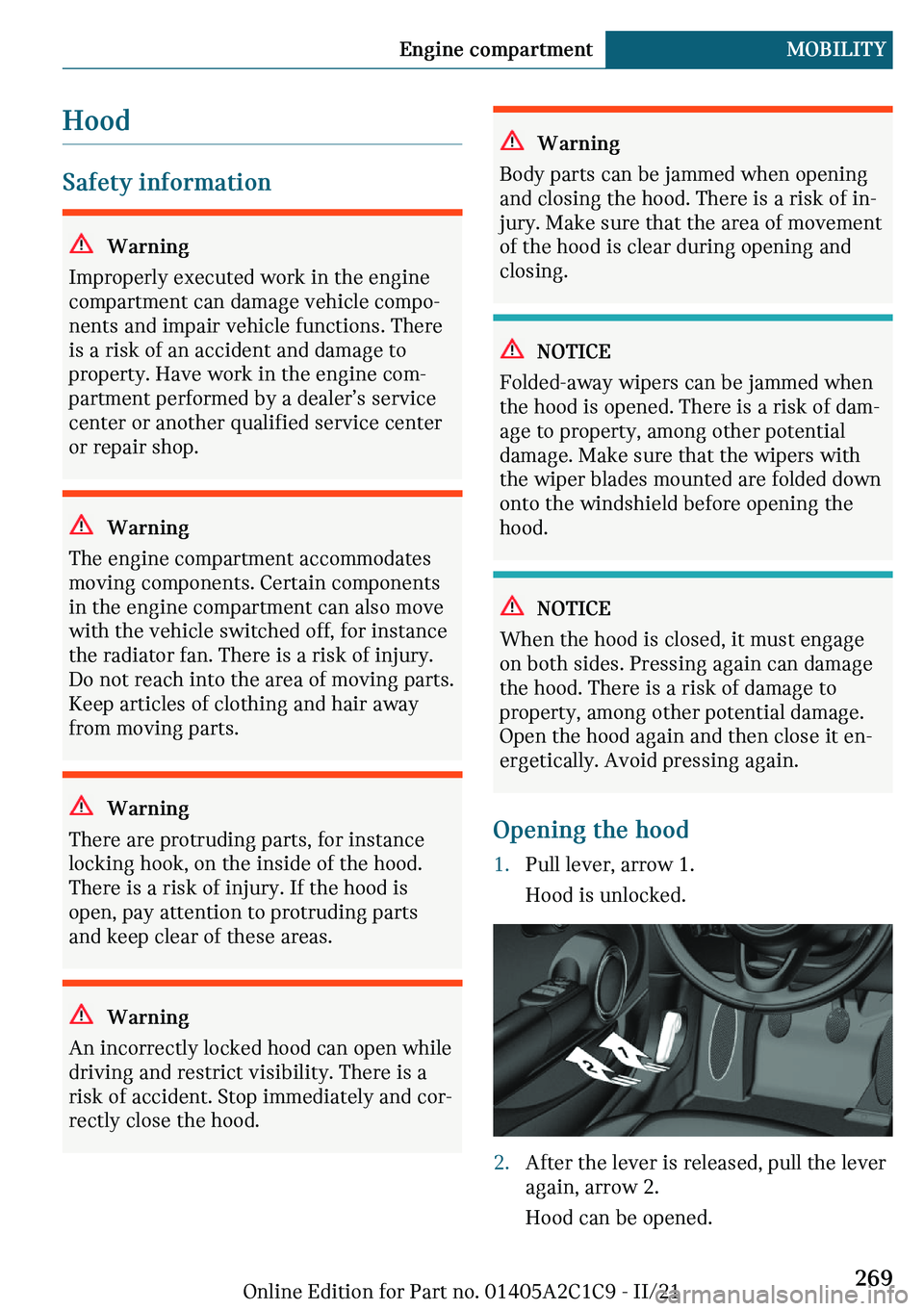 MINI COOPER 2022  Owners Manual �*�