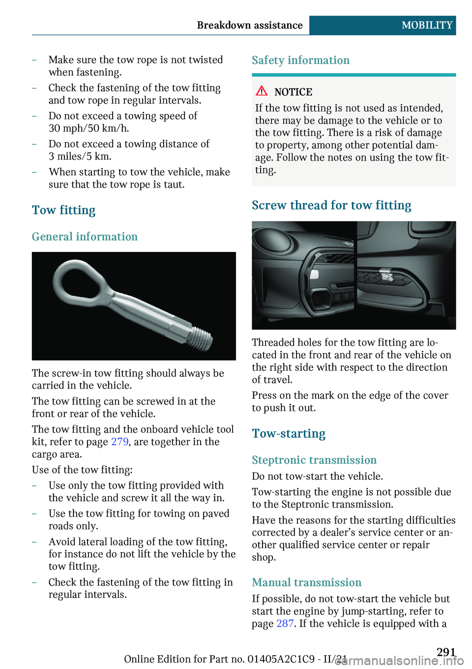 MINI COOPER 2022  Owners Manual 