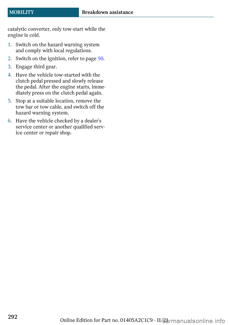 MINI COOPER 2022  Owners Manual �c�