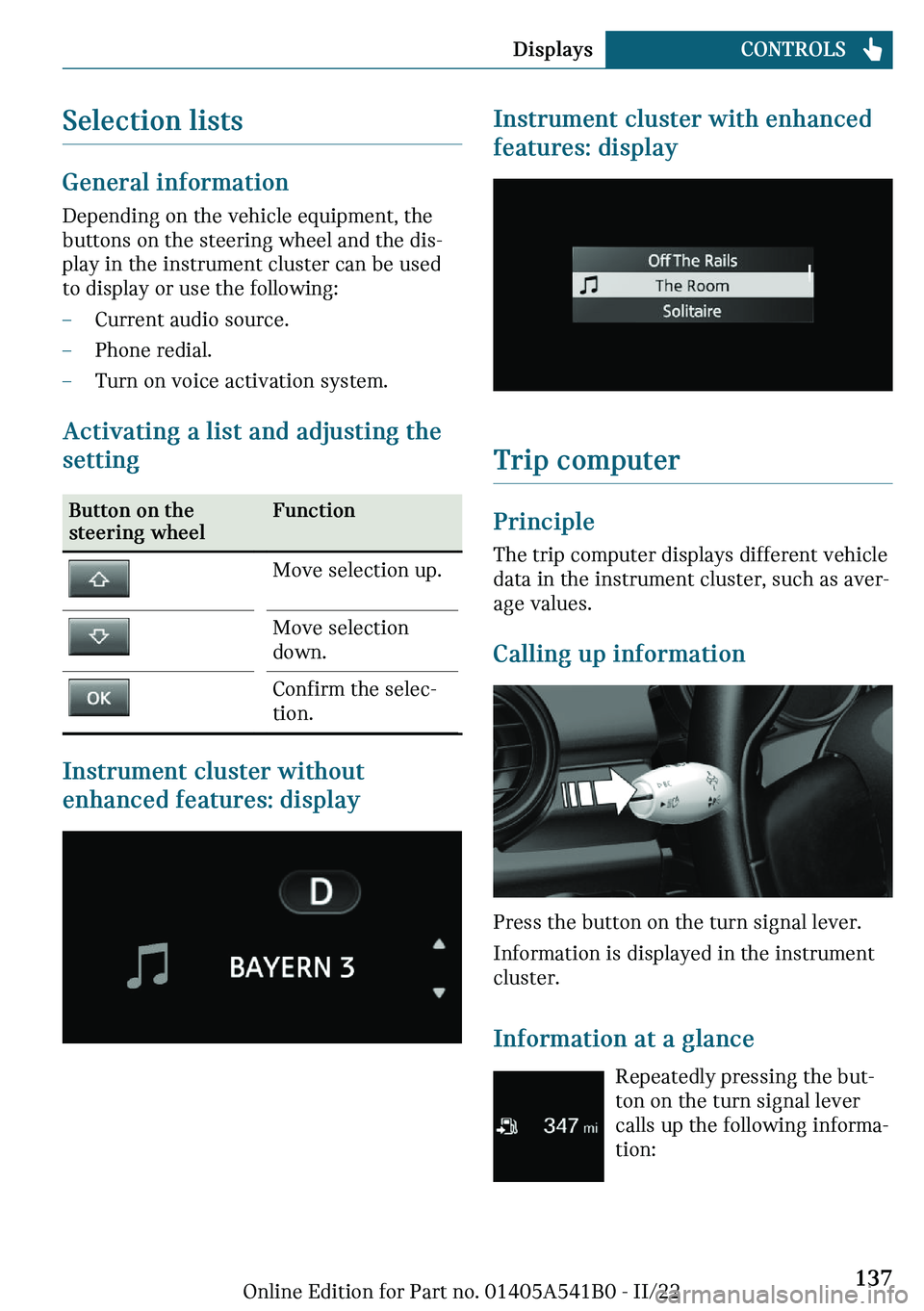 MINI COOPER 2023  Owners Manual �d�