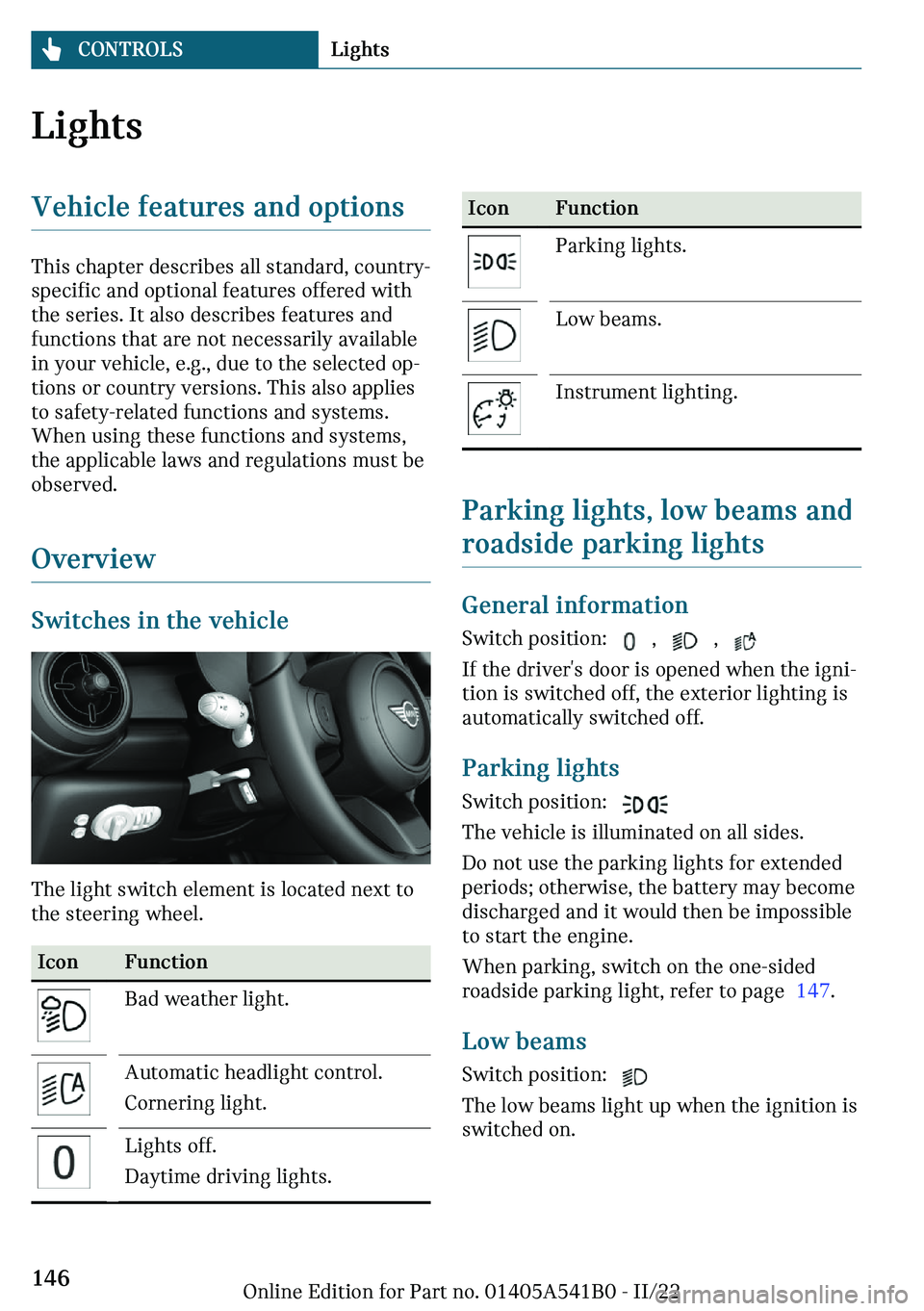 MINI COOPER 2023  Owners Manual �A�