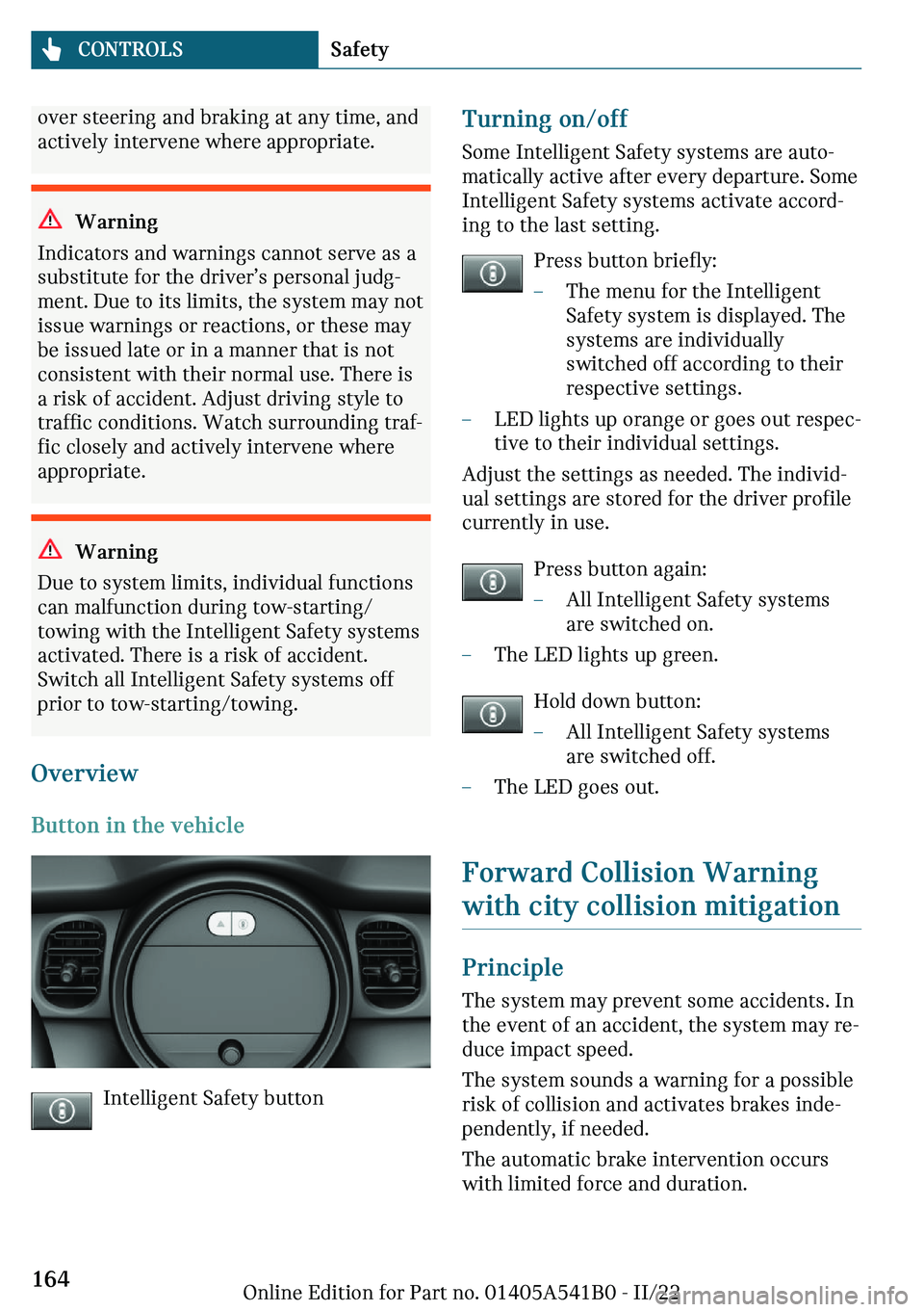 MINI COOPER 2023  Owners Manual �