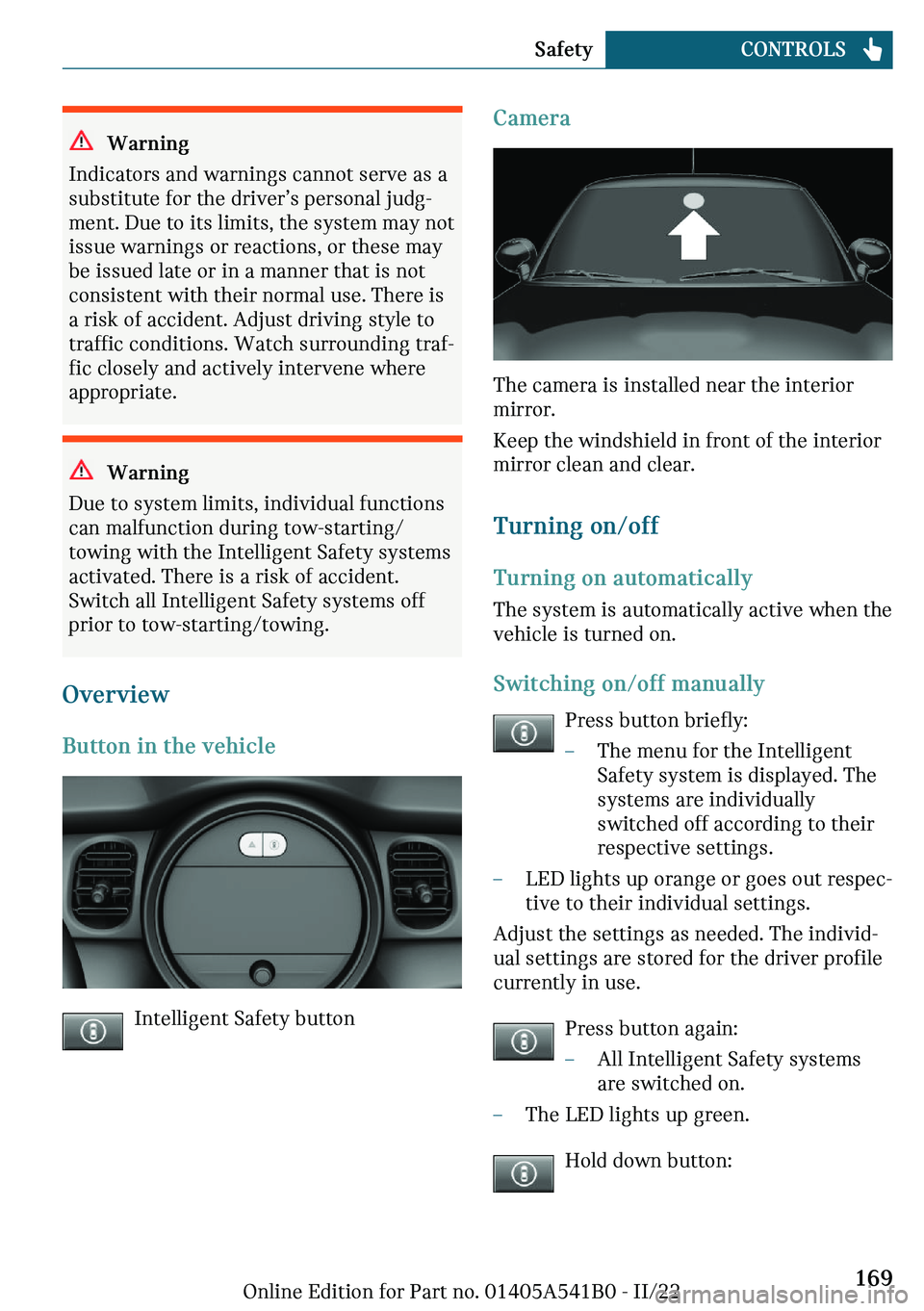 MINI COOPER 2023  Owners Manual �W�