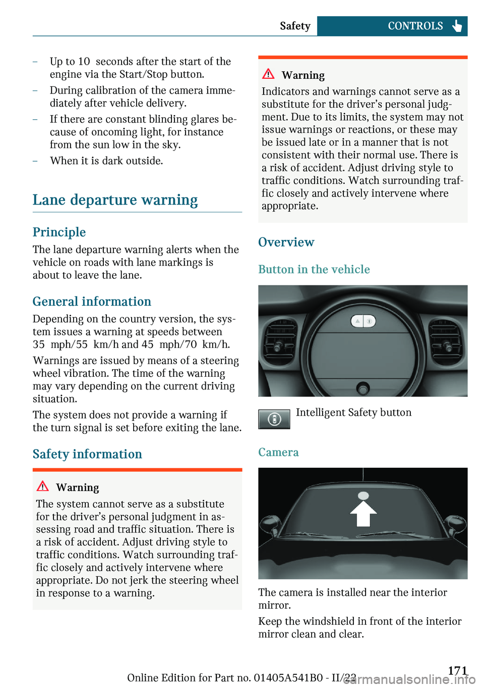 MINI COOPER 2023  Owners Manual 