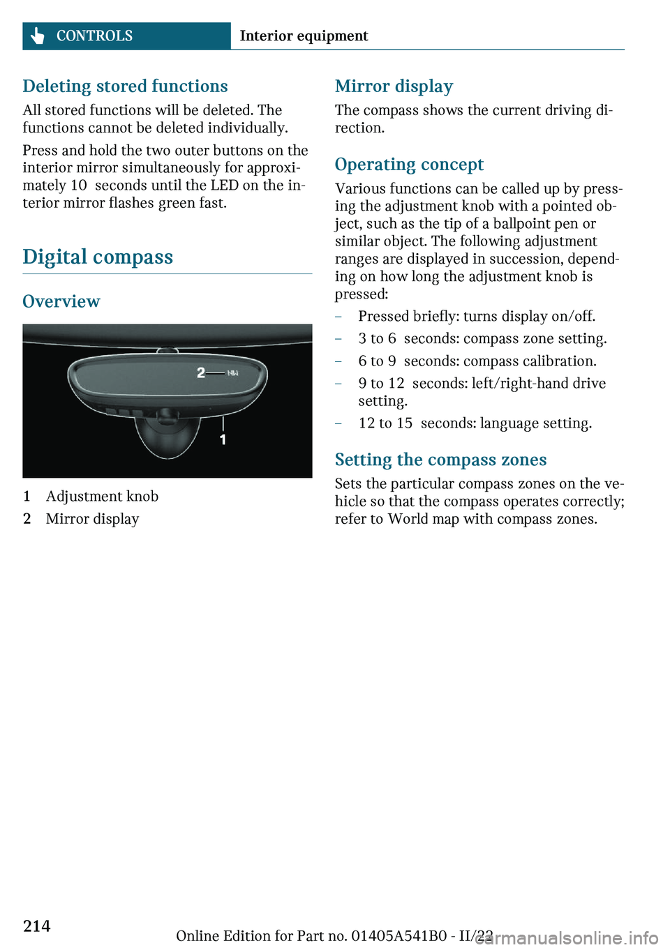 MINI COOPER 2023  Owners Manual ��