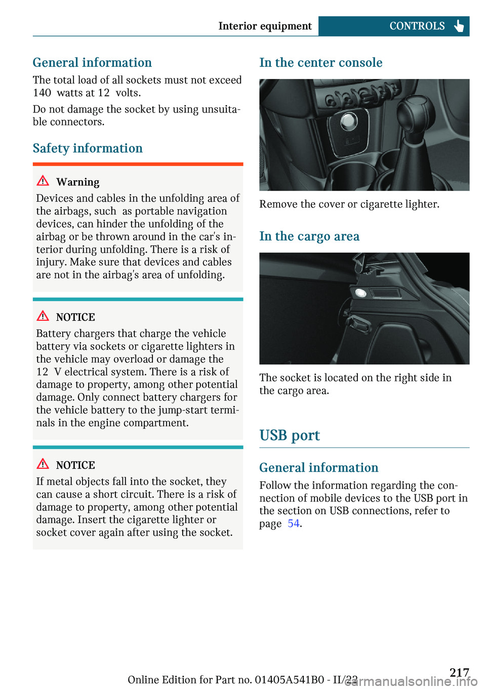 MINI COOPER 2023  Owners Manual �G�