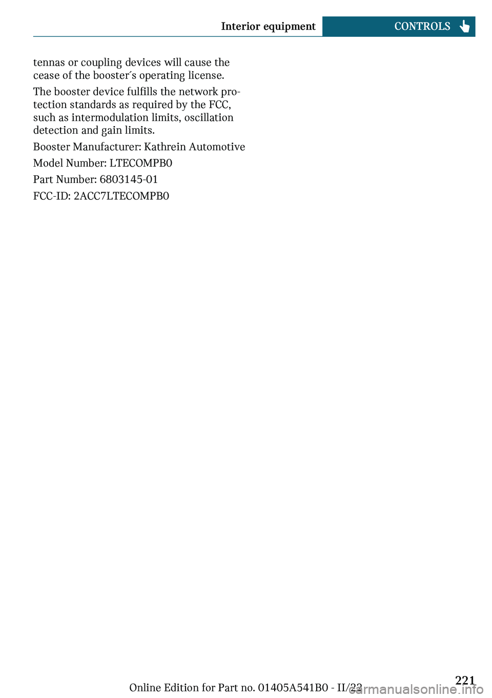MINI COOPER 2023  Owners Manual �