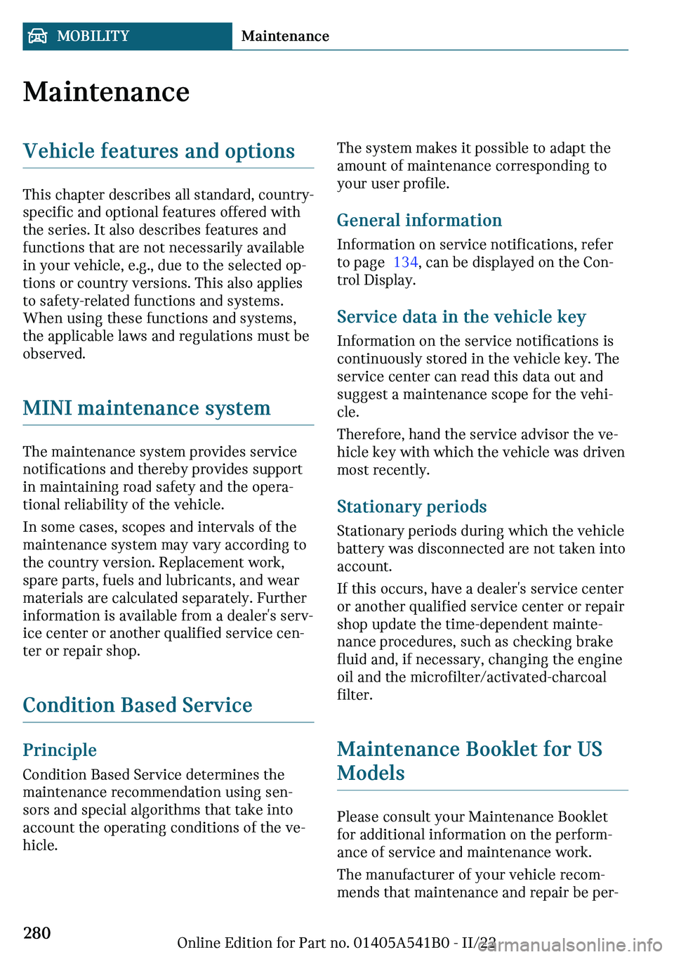 MINI COOPER 2023  Owners Manual �M�