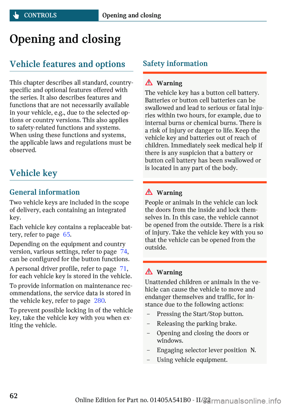 MINI COOPER 2023 Repair Manual �O�