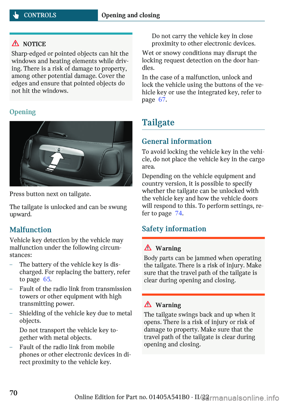 MINI COOPER 2023 Repair Manual �N�O�m�-�C�
�d�