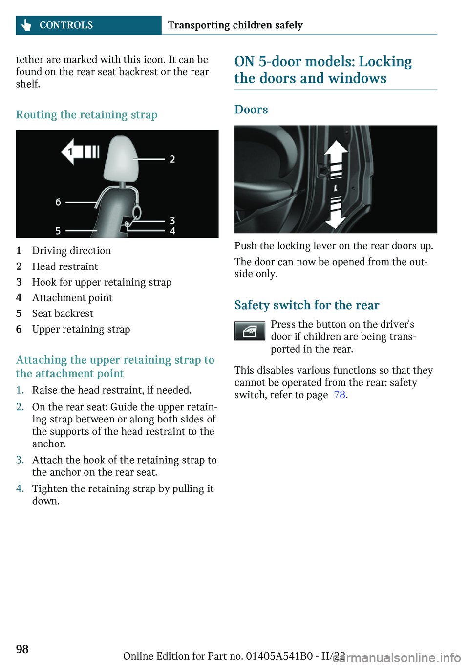 MINI COOPER 2023  Owners Manual �