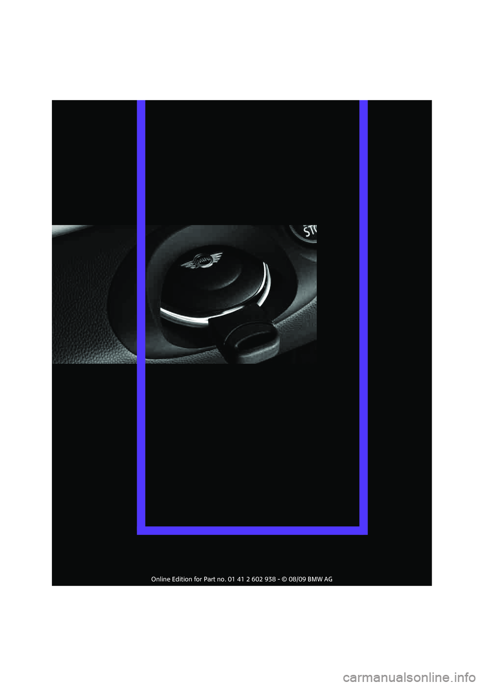 MINI COOPER 2010 User Guide 