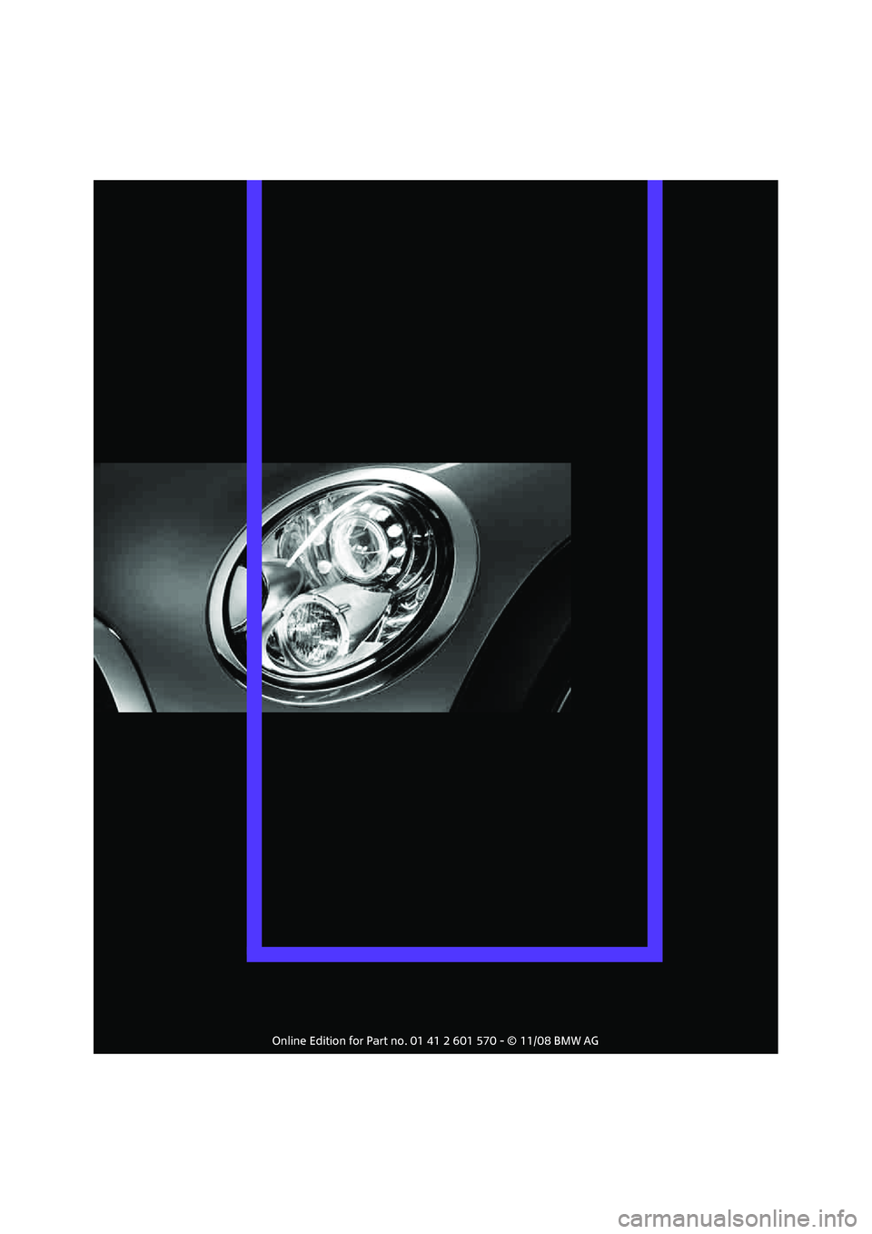 MINI COOPER CONVERTIBLE 2009 Owners Manual MINI COOPER CONVERTIBLE 2009 Owners Manual