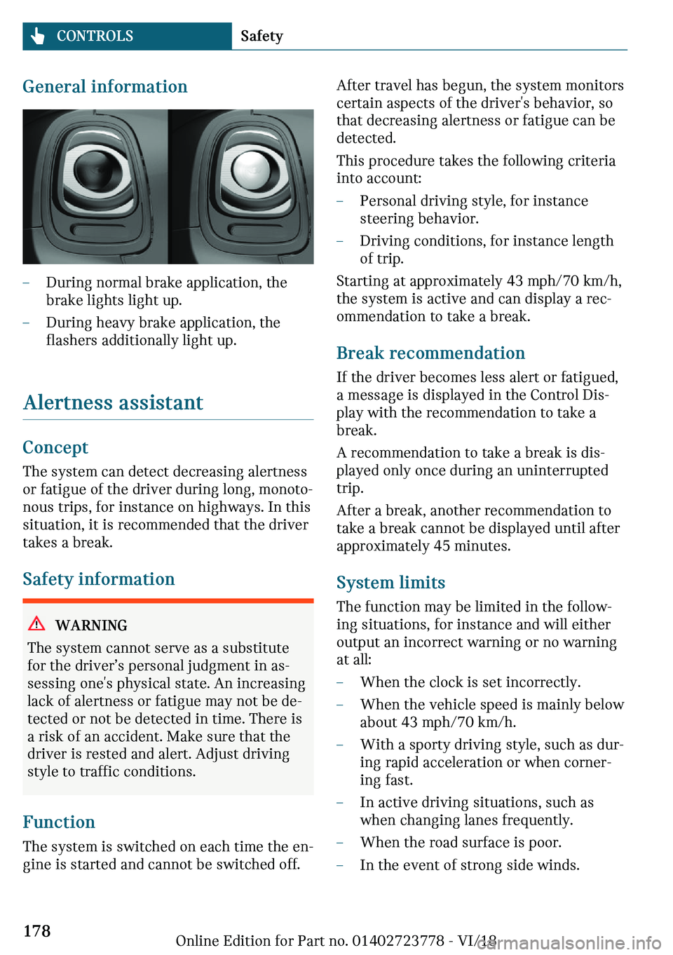 MINI COOPER CONVERTIBLE 2019  Owners Manual �G�