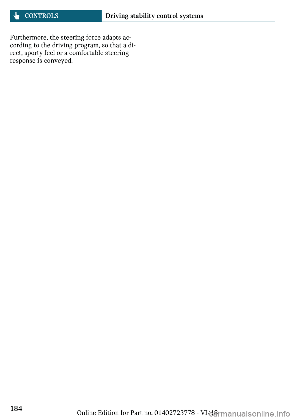 MINI COOPER CONVERTIBLE 2019  Owners Manual �F�