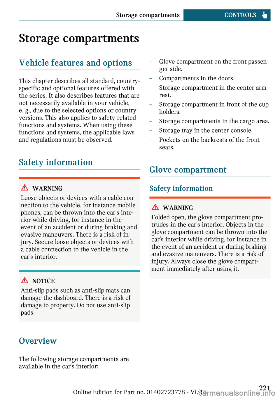 MINI COOPER CONVERTIBLE 2019  Owners Manual �d�