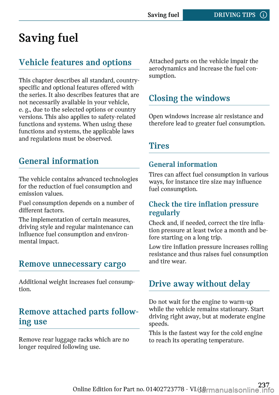 MINI COOPER CONVERTIBLE 2019  Owners Manual �d�