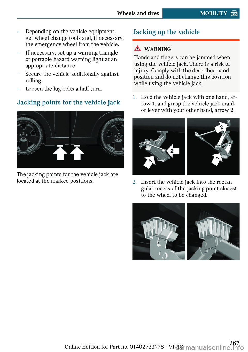 MINI COOPER CONVERTIBLE 2019  Owners Manual 