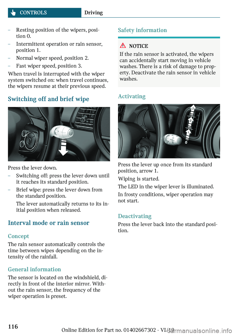 MINI COOPER CONVERTIBLE 2020  Owners Manual 