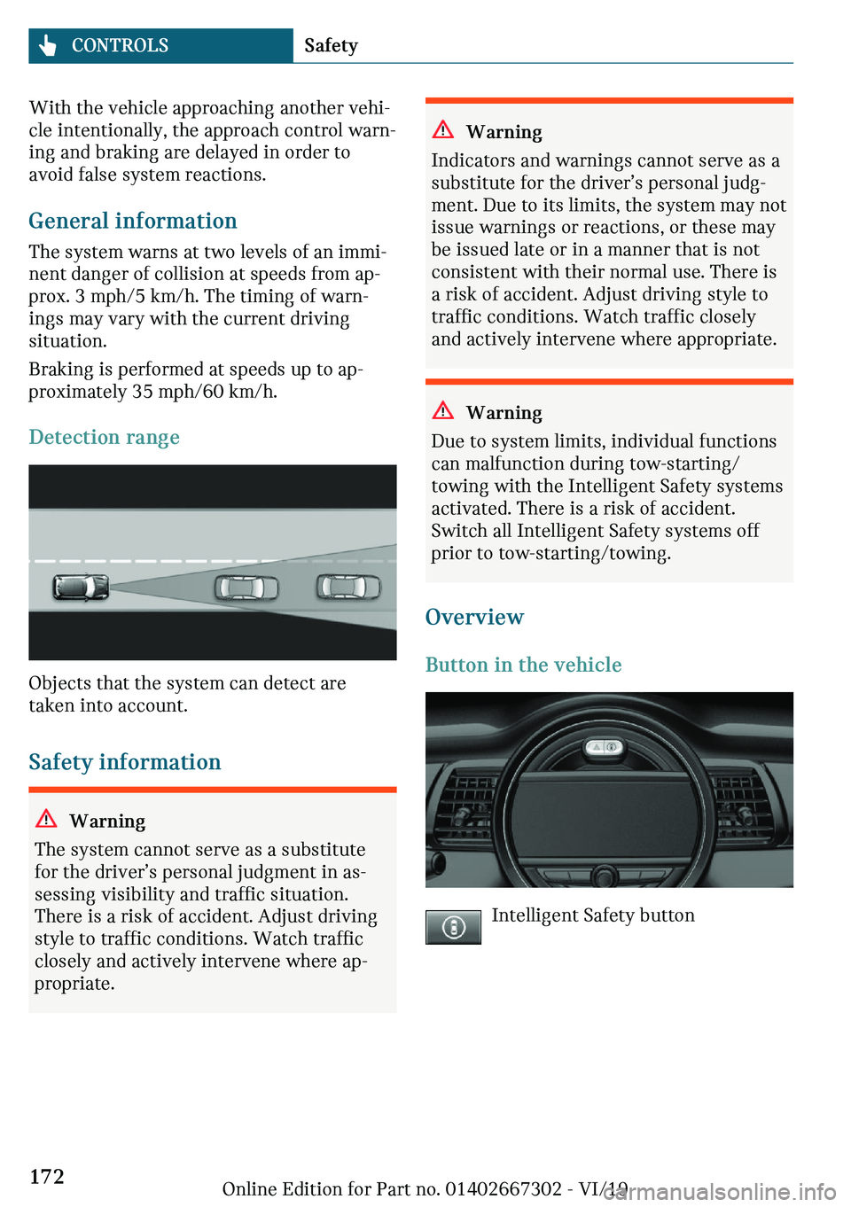 MINI COOPER CONVERTIBLE 2020  Owners Manual �W�