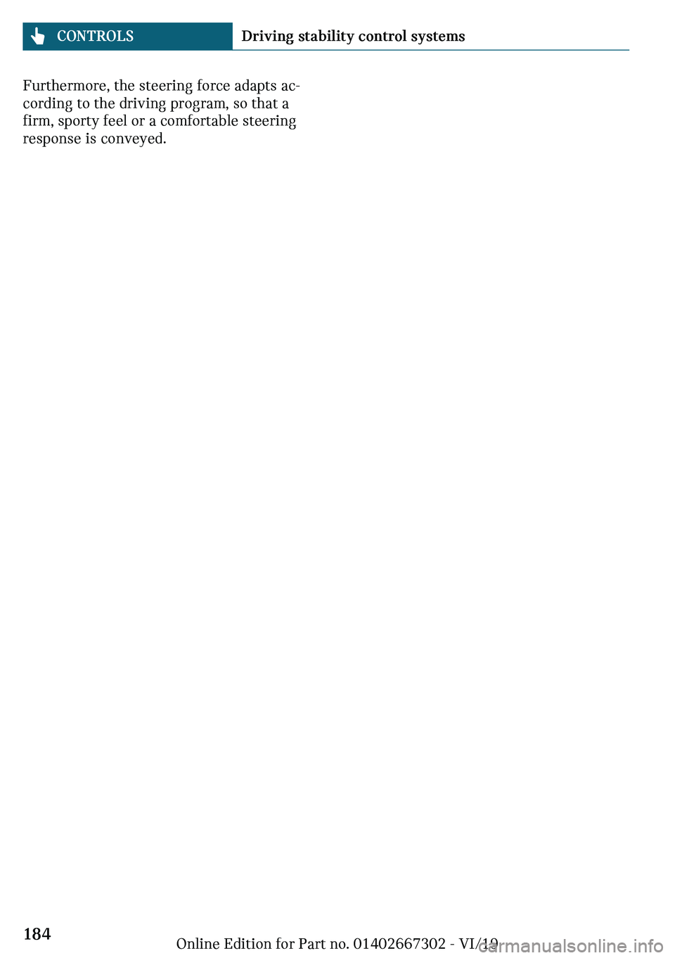 MINI COOPER CONVERTIBLE 2020  Owners Manual �F�