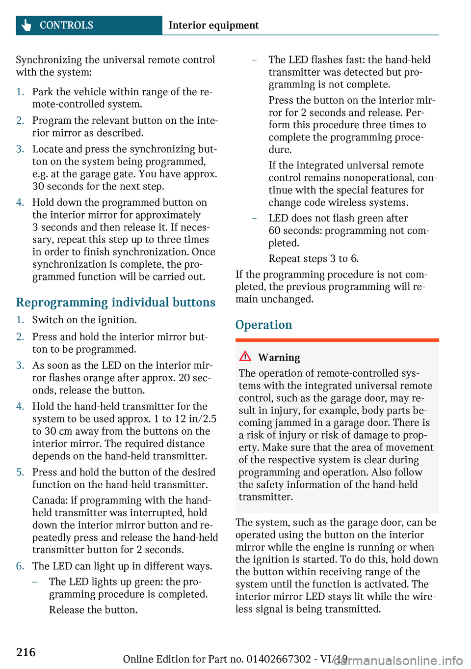 MINI COOPER CONVERTIBLE 2020  Owners Manual �d�n�c�