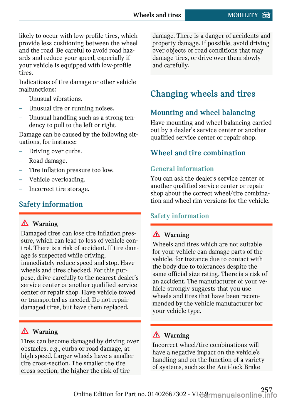 MINI COOPER CONVERTIBLE 2020  Owners Manual �
