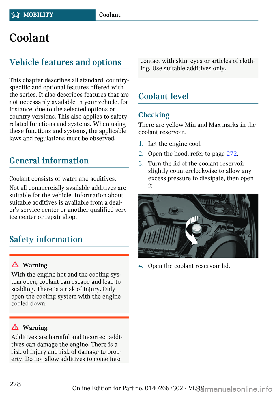 MINI COOPER CONVERTIBLE 2020  Owners Manual �C�