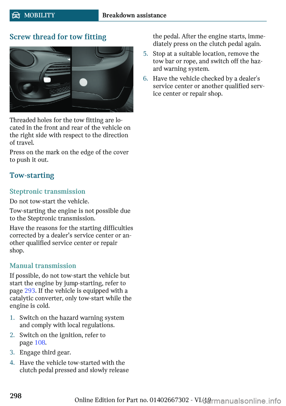 MINI COOPER CONVERTIBLE 2020  Owners Manual �d�c�r�