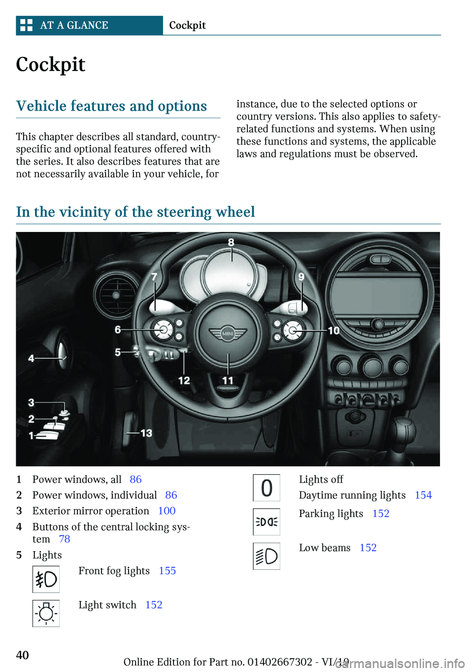 MINI COOPER CONVERTIBLE 2020 Owners Guide �C�