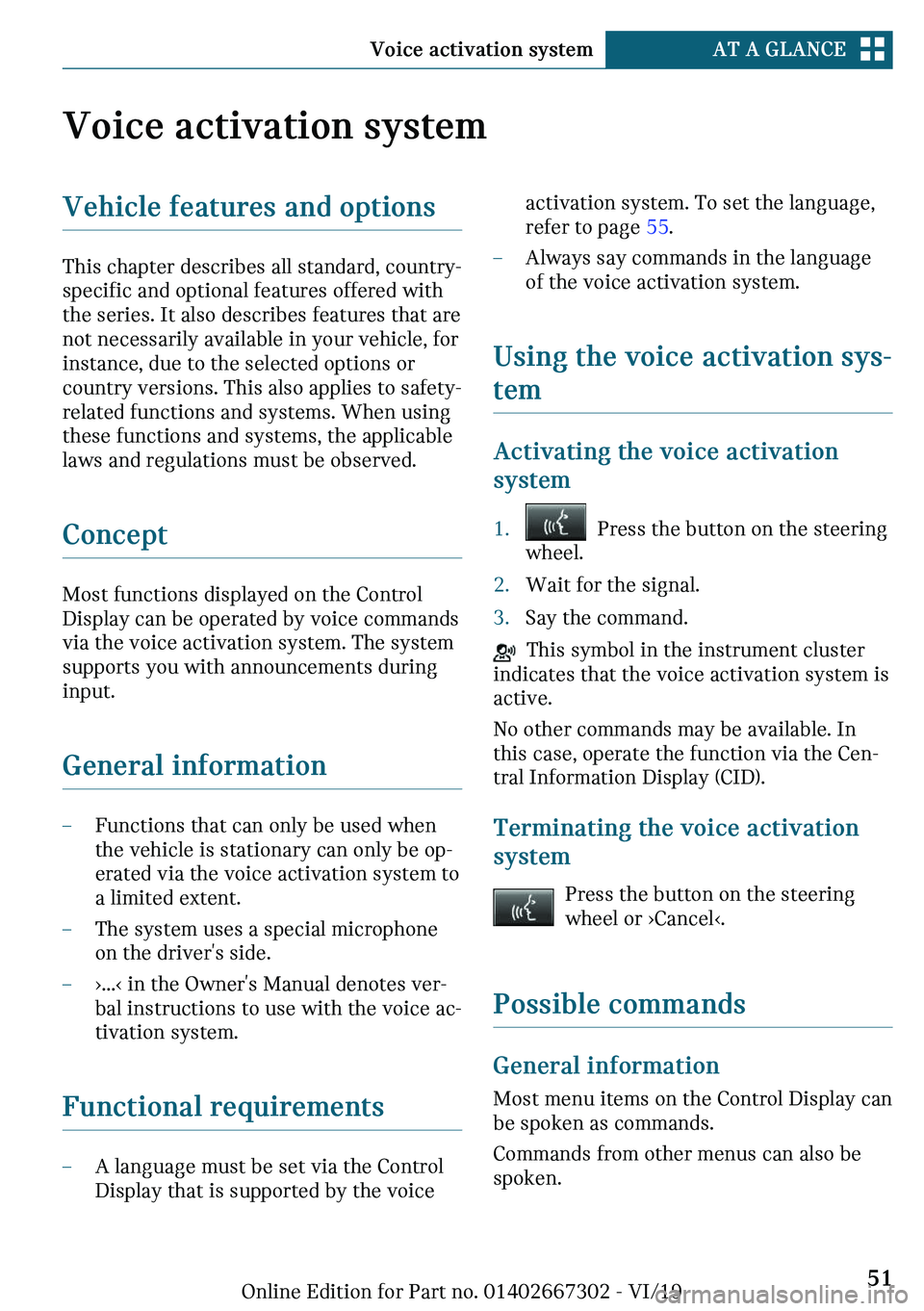 MINI COOPER CONVERTIBLE 2020 Workshop Manual �V�
