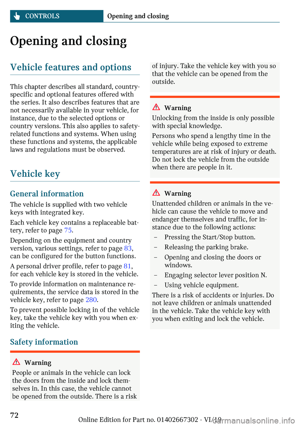MINI COOPER CONVERTIBLE 2020 Manual PDF �O�