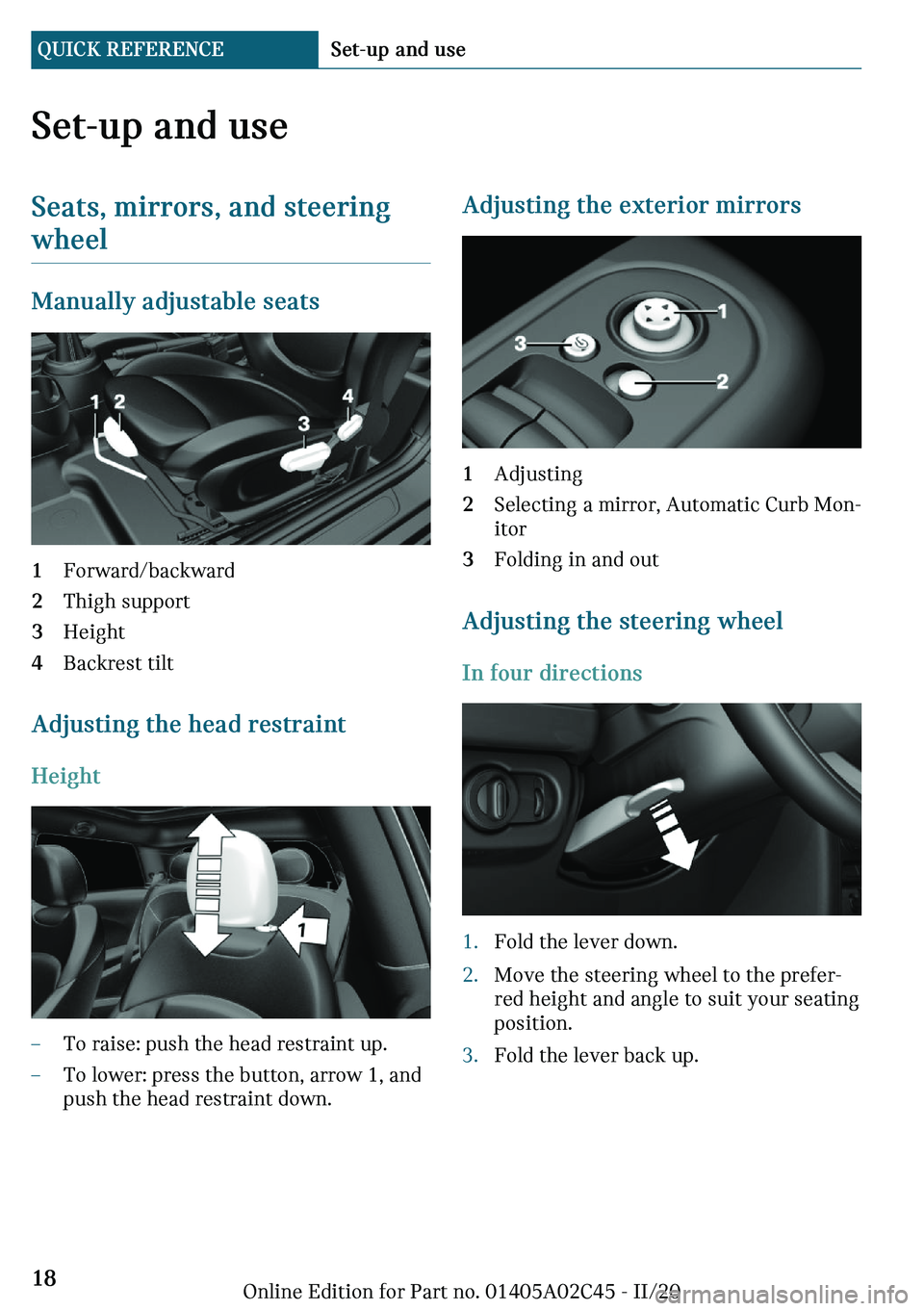 MINI COOPER CONVERTIBLE 2021 User Guide �d�
