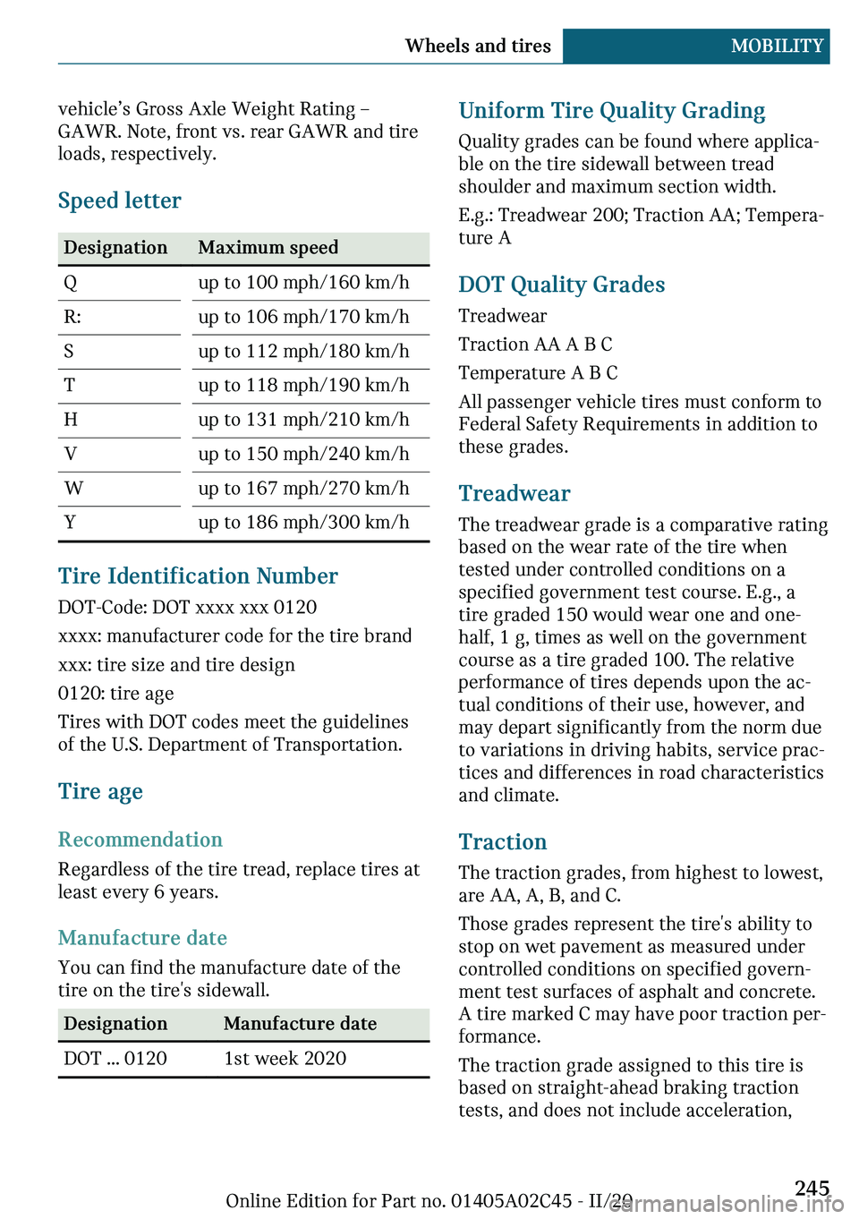 MINI COOPER CONVERTIBLE 2021  Owners Manual 	�